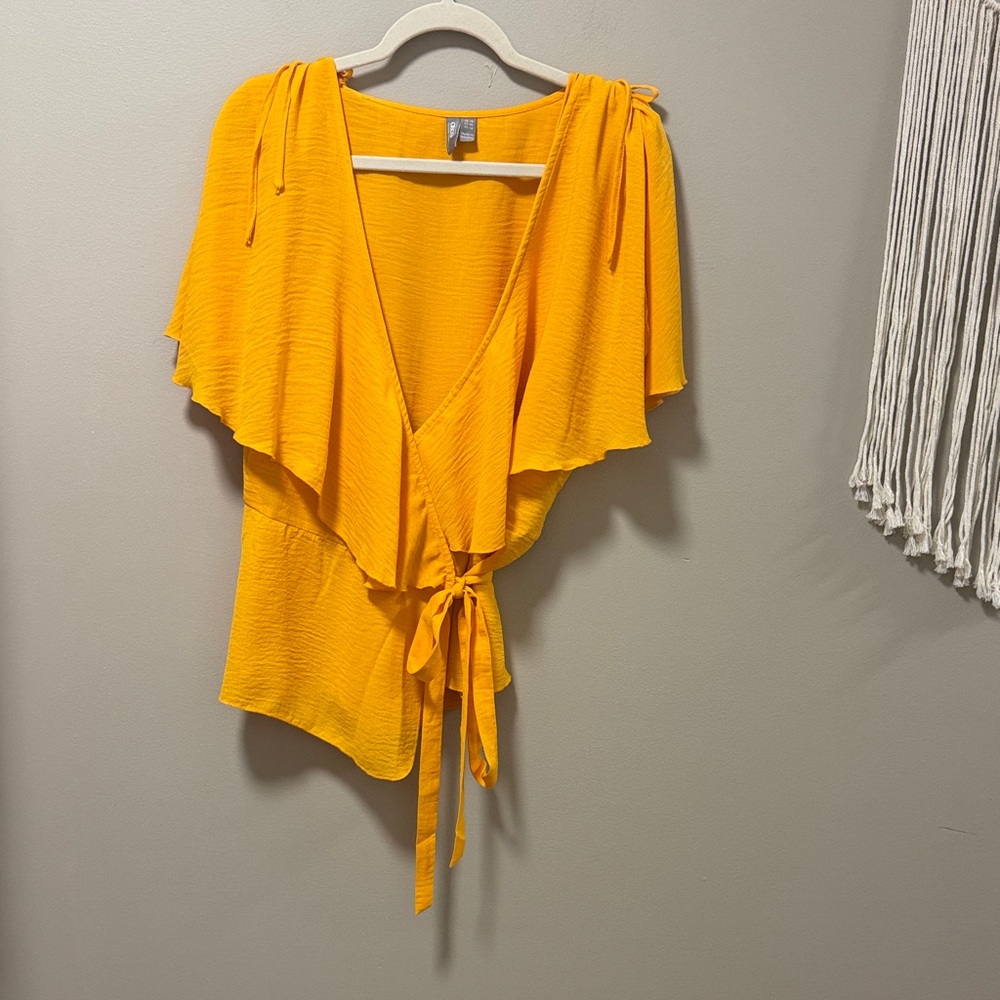 ASOS Mustard Yellow Top